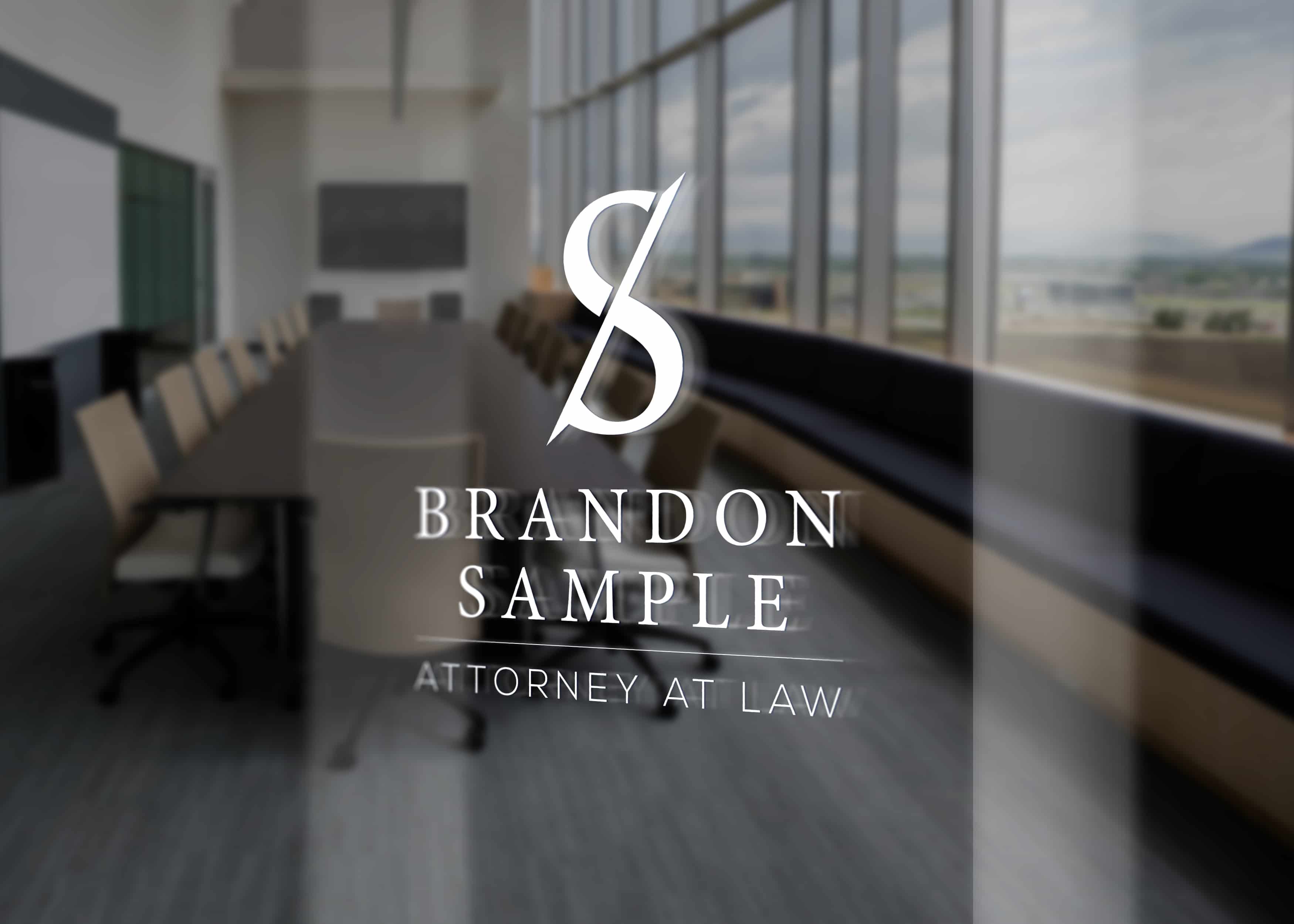 Download Glass-Door-Logo-Mockup - Brandon Sample Attorney